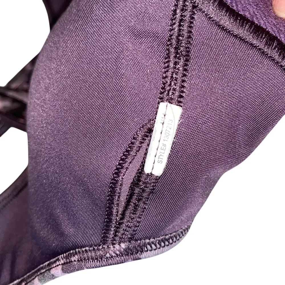Under Armour Crossback Camo Splatter Sports Bra XS